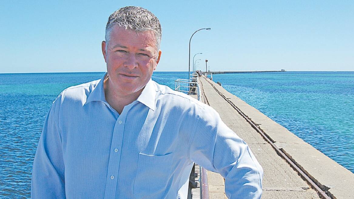 Troy Buswell spent a lot of 2006 and 2007 trying to secure funding to repair the Busselton Jetty.