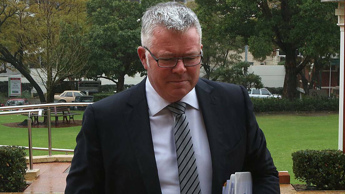 Troy Buswell pleaded guilty to 11 driving charges which took place as the drove home from a wedding reception in Kings Park.