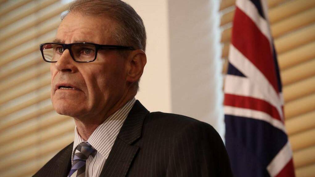 Senator John Faulkner has announced an early departure from Federal Parliament. Photo: Andrew Meares