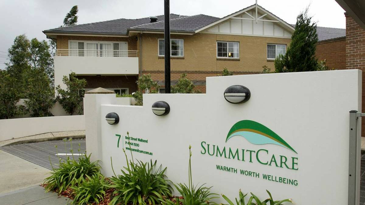 Summitcare Nursing Home at Wallsend, where Mrs Fowler was injected with the fatal dose of insulin last year.
