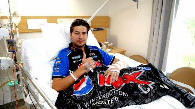 Mostert thanks fans and safety crews