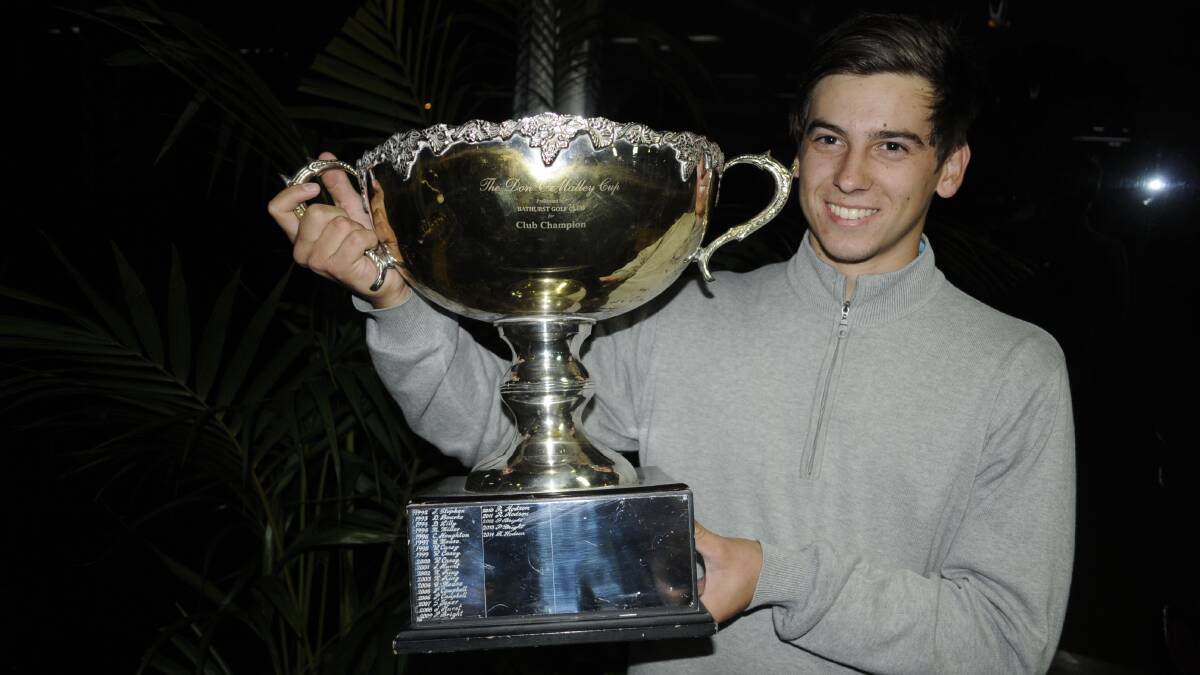  Dylan Thompson - Took out the Bathurst Golf Club Championship by 19 strokes to land himself the Don O'Malley Cup.
