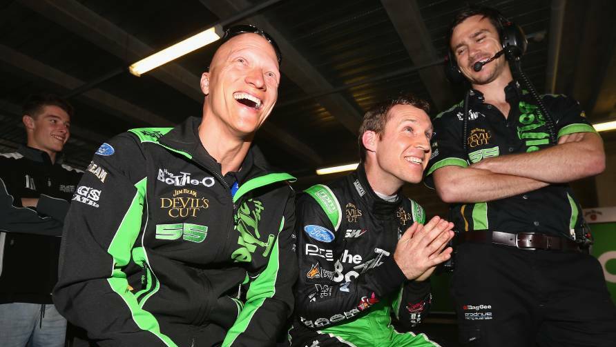 David Reynolds and Dean Canto took out pole position for the 2015 Bathurst 1000.  Photo: GETTY IMAGES