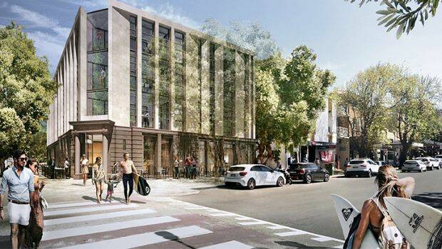 An artist's impression of the proposed Bondi Beach Post Office redevelopment. Photo: Supplied
