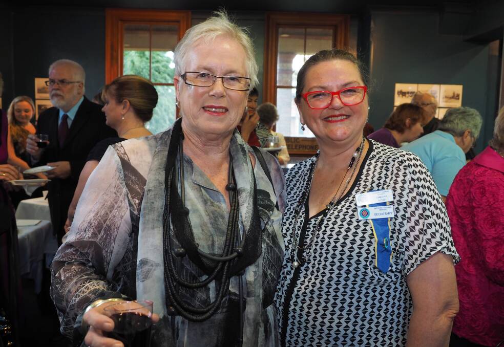 SNAPPED: CWA's 90th Birthday. Monica Morse and Sheena Rigby.