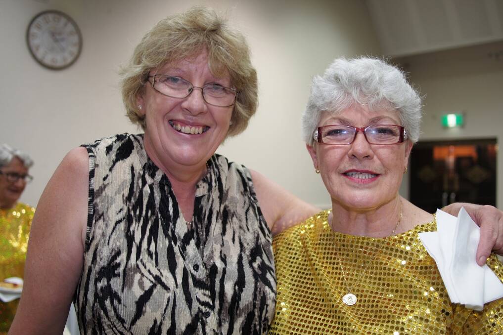 OUT AND ABOUT: Lanelle Lawson and Edith Rout at the Never Too Old Ball at held at the Bathurst RSL.