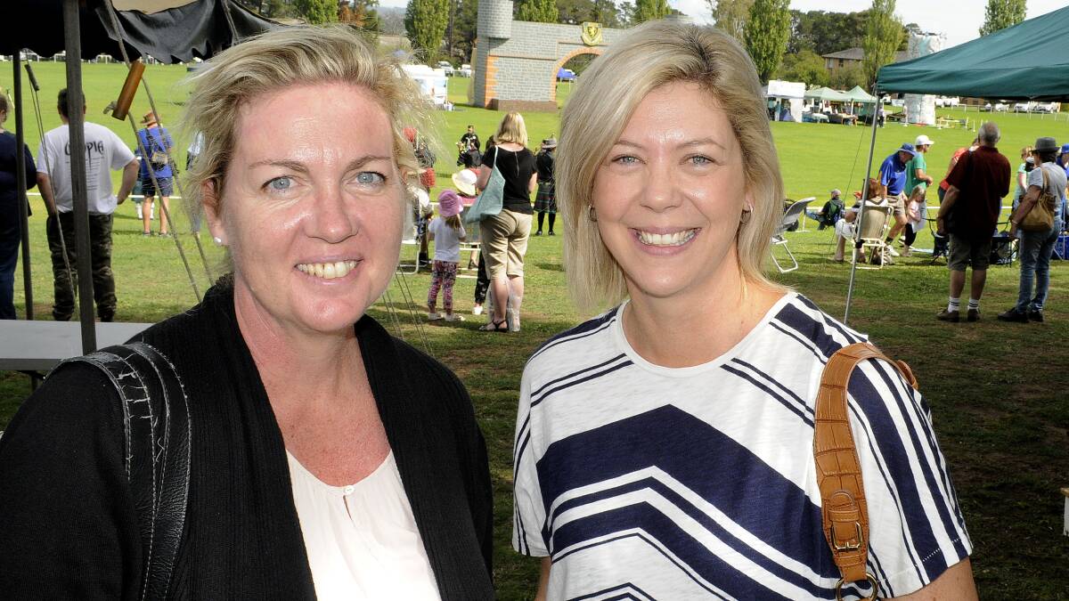 SNAPPED: The Scots School's annual Highland Gathering. Sue Flude with Sonja Bennett. 032314cscots3