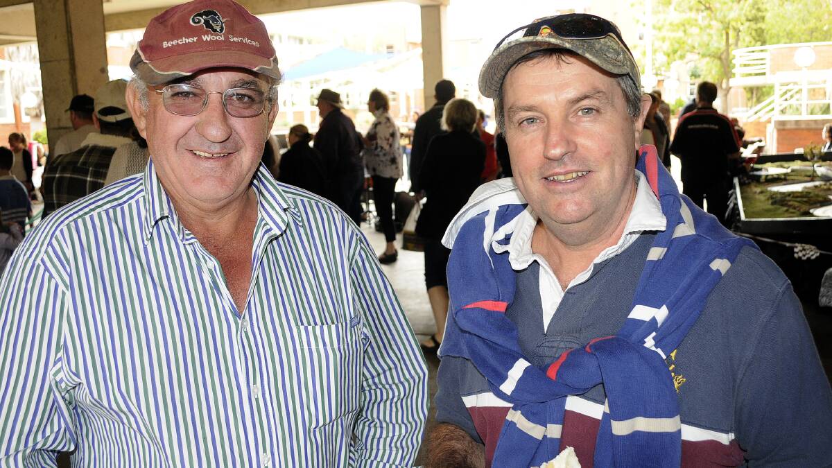 SNAPPED: Stannies’ Autumn Fair and Open Day. Michael Fagan and Robert Slack-Smith.