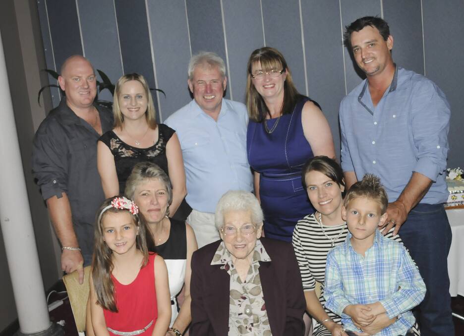 SNAPPED: Frida Smith’s friends and family gathered at the Bathurst RSL Club earlier this month to celebrate her 90th birthday.