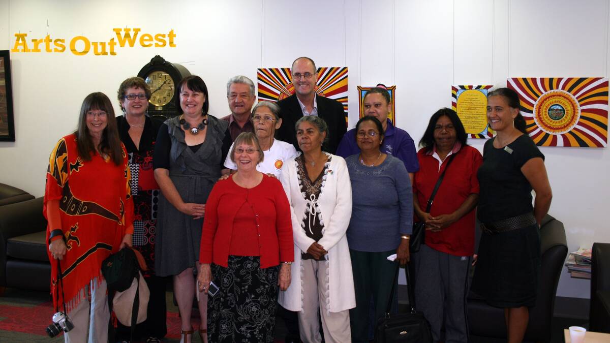 BAH Opening of the Aboriginal Art exhibition at Bathurst Hospital 2011