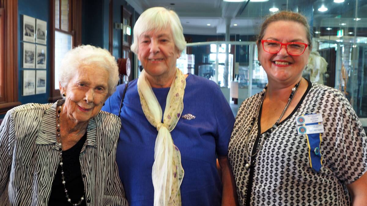 SNAPPED: CWA's 90th Birthday. Joyce Munro, Ros Abbey and Sheena Rigby.