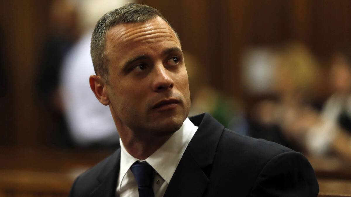 BACK IN COURT: Olympic and Paralympic track star Oscar Pistorius sits in the dock in the North Gauteng High Court in Pretoria May 6, 2014. Photo: Reuters