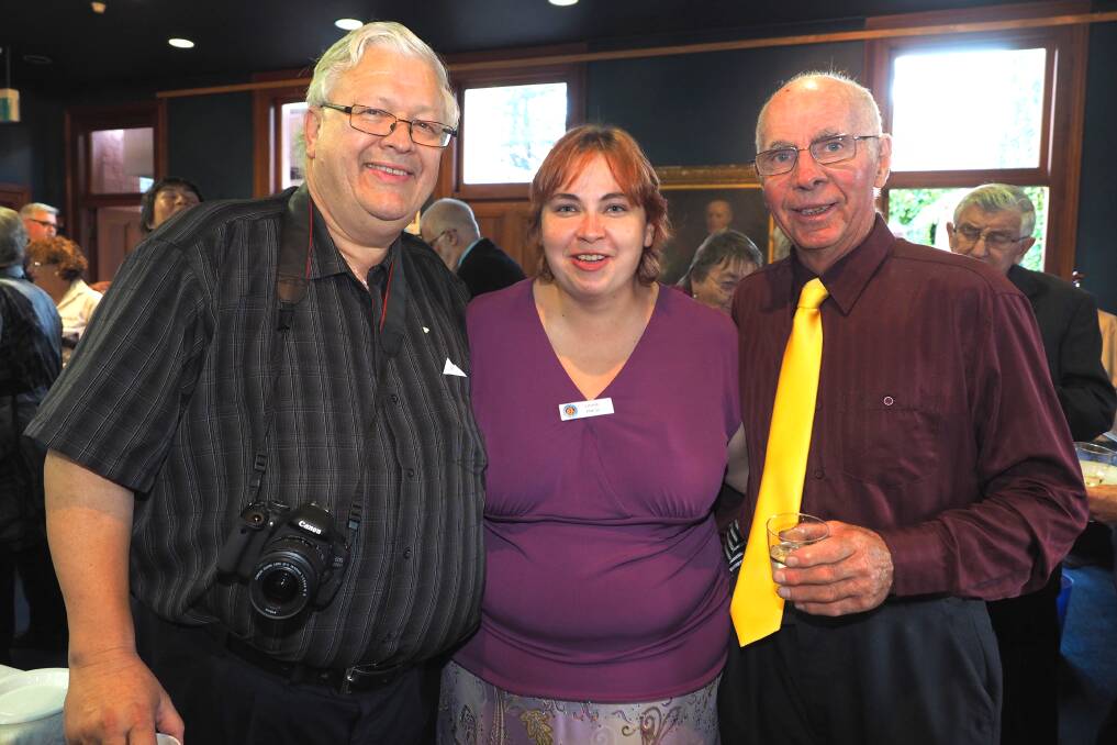 SNAPPED: CWA's 90th Birthday. Alan McCrae, Louise and Doug Press.