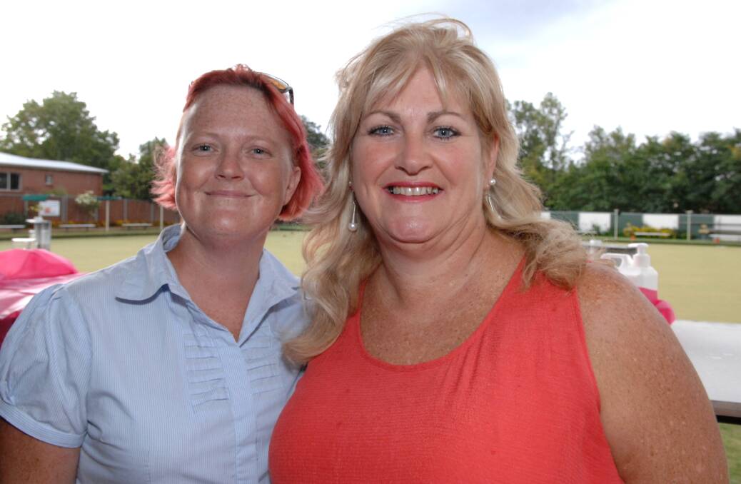 SNAPPED: Relay for Life fundraising event for the Fight Today, Live Tomorrow team. Romana and Lynne Collins. 031414zmajellan6