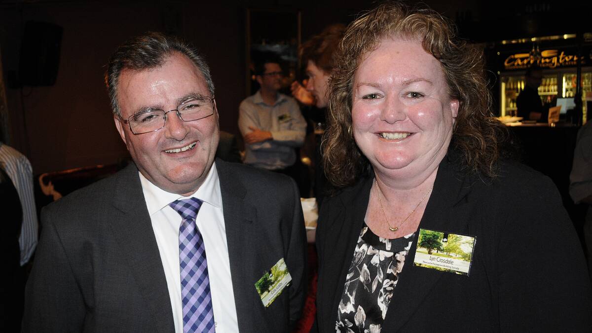 SNAPPED: Newcastle Permanent launch in Bathurst. Cole Kirby with Lyn Crosdale.