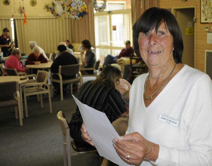 PLEASANT SURPRISE: Seymour Centre volunteer Annette Moxon has received a letter informing her she has been placed on the 2014 Hidden Treasures Honour Roll for her volunteer work in a rural community. Photo: CHRIS SEABROOK	091614cvoluntr