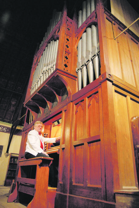 MUSIC MAN: Gavin Tipping has come on board as the new musical director and organist at All Saints’ Cathedral. 	012916GavinTipping