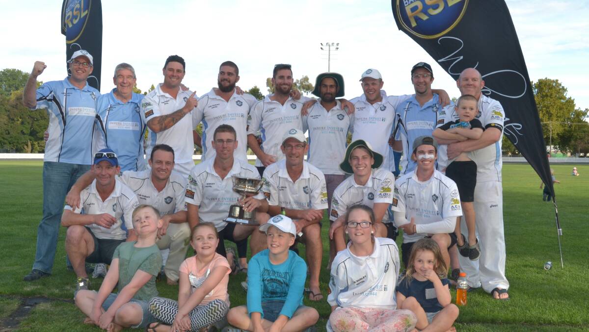 CHAMPIONS: City Colts won their third top grade title at the Sportsground yesterday, defeating Bathurst City in the decider. Photo: SAM DEBENHAM	 032915sdcolts