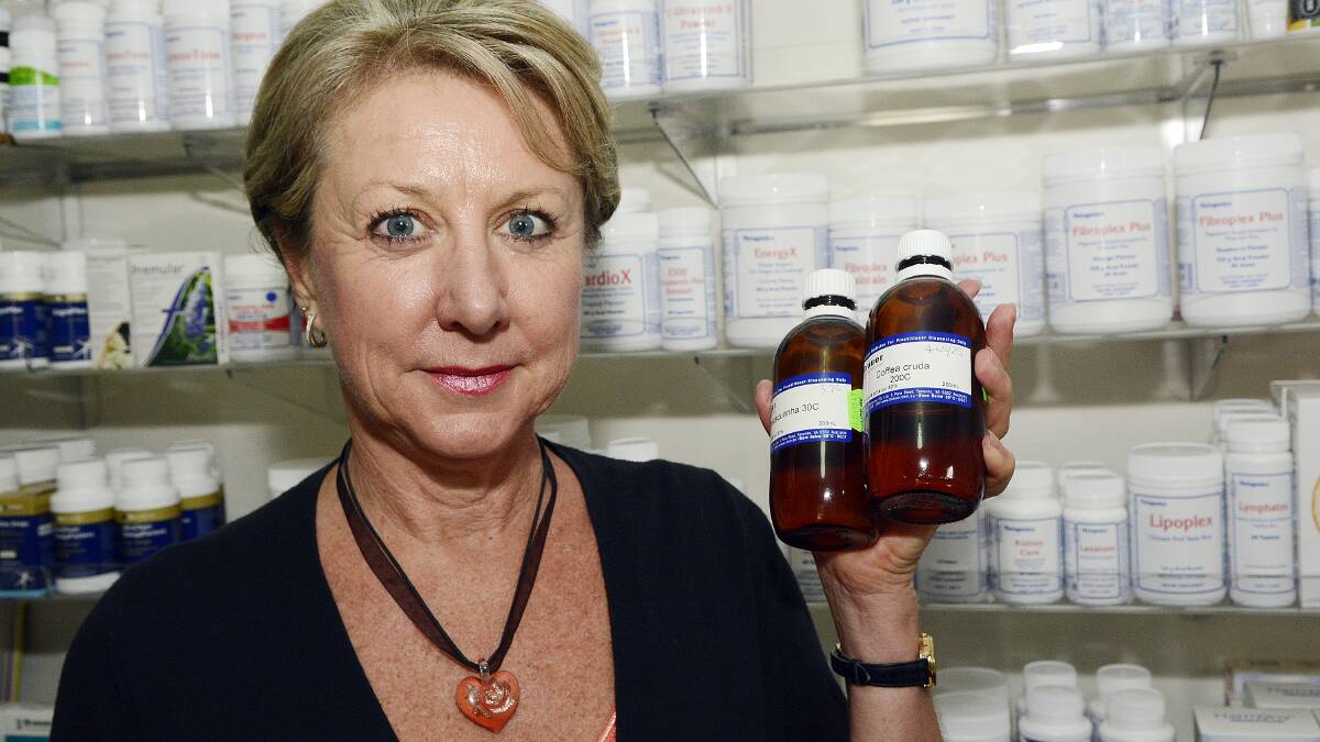 BENEFITS: Naturopath Lisa Darke has been practising for 17 years and is disappointed by claims there is no evidence homeopathy can be used to treat health conditions.	 041014plis