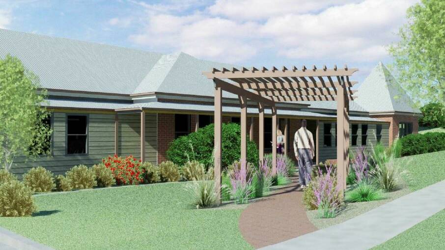 WORK: An artist’s impression of the redesigned and extended Daffodil Cottage. 	022715daff