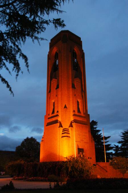 Bathurst's War Memorial Carillon will be permanently lit, following the success of Illuminate Bathurst.