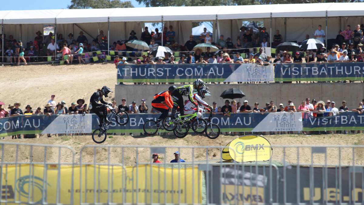 PACK THEM IN: Bathurst has successfully hosted the BMX national titles – now the region is eyeing the world championships. Photo: PHILL BLATCH 	030516pbbmx20