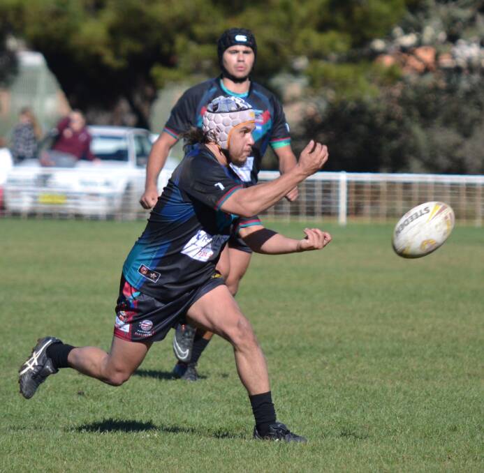 RAPID IMPROVEMENT: Joey Bugg was his team’s best player during last Sunday’s loss to Blayney and will be a key man as his team tries to stay alive against Cowra tomorrow. Photo: SAM DEBENHAM 	062115sdPanthers9