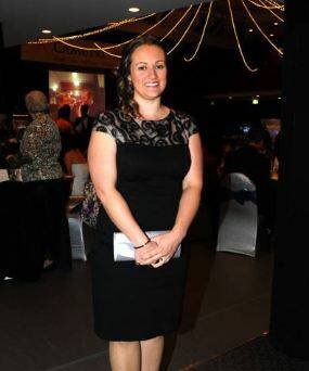 Jasmine Ryan is one of the contenders for best dressed from the annual Crowe Horwath Carillon Business Awards.