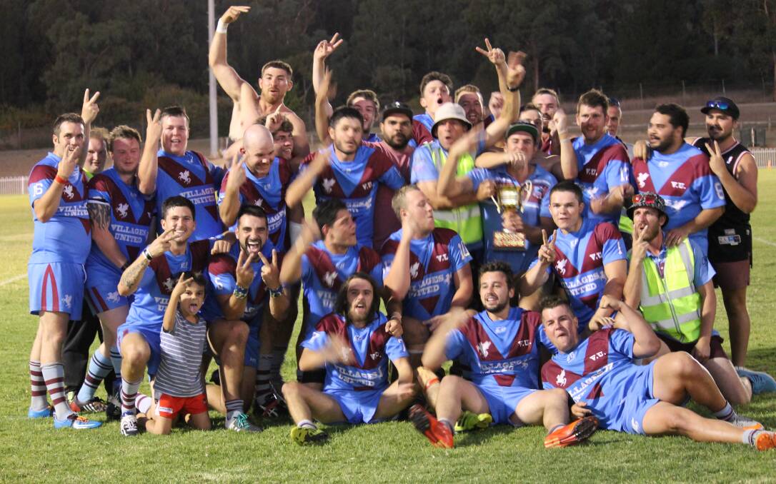 POSITIVE SIGNS: Villages United have made a strong start to 2016 with a pair of pre-season knockout victories and a 92-0 round one New Era Cup win over Lithgow Giants. Photo: JOHN FITZGERALD 	041216villages