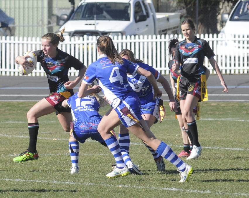 ANOTHER SHOT: Bathurst Panthers are keen to join St Pat’s in this year’s league tag grand final, but must beat Mudgee tomorrow in order to do so. Photo: CHRIS SEABROOK 	070515ctag1