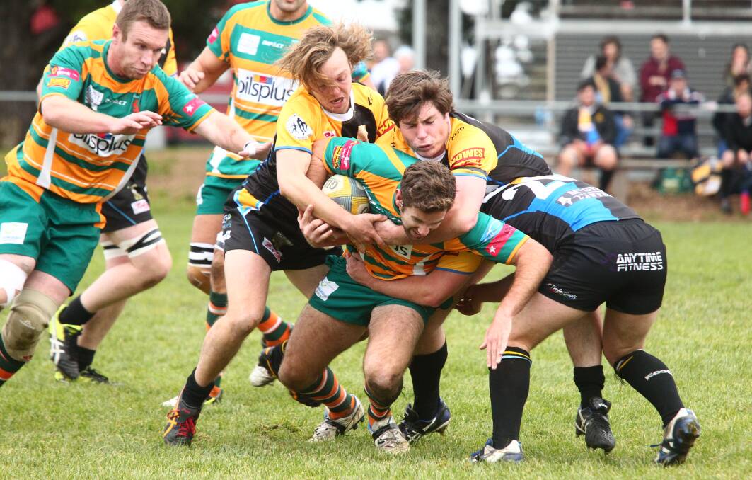 A SOLID defensive effort ensured Orange City claimed another Central West Rugby Union bonus-point victory on Saturday while at the same time resigned CSU to another defeat.