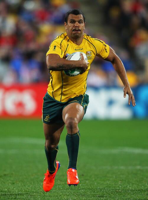 BATHURST BOUND: While Dubbo and Orange are likely to miss out on seeing the NSW Waratahs' members of the national squad such as Kurtley Beale next week, he is expected to take part in the Bathurst leg of the Bush2Blesidloe tour. Photo: GETTY IMAGES 	072914kurtley