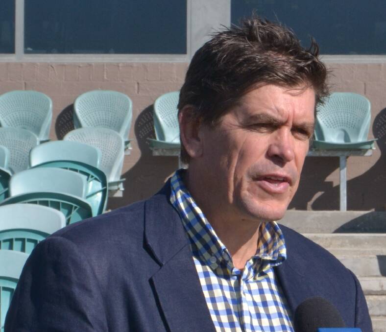 POSITIVE APPROACH: NSW Country Eagles general manager James Grant wants his team to continue their attacking style when they contest the second edition of the National Rugby Championship later this year. Photo: SAM DEBENHAM 	070115sdGrant