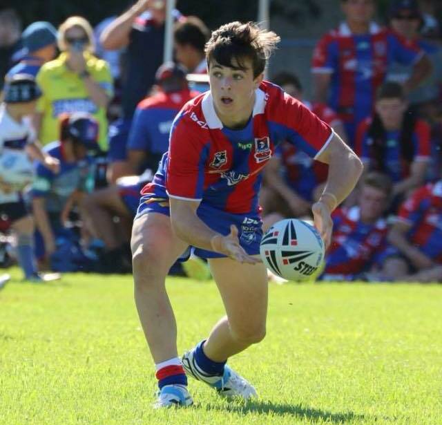 STEPPING UP: Former Bathurst junior Cody Bryant continues to make inroads at the Newcastle Knights, playing as the starting hooker for the under 16s side this season.
