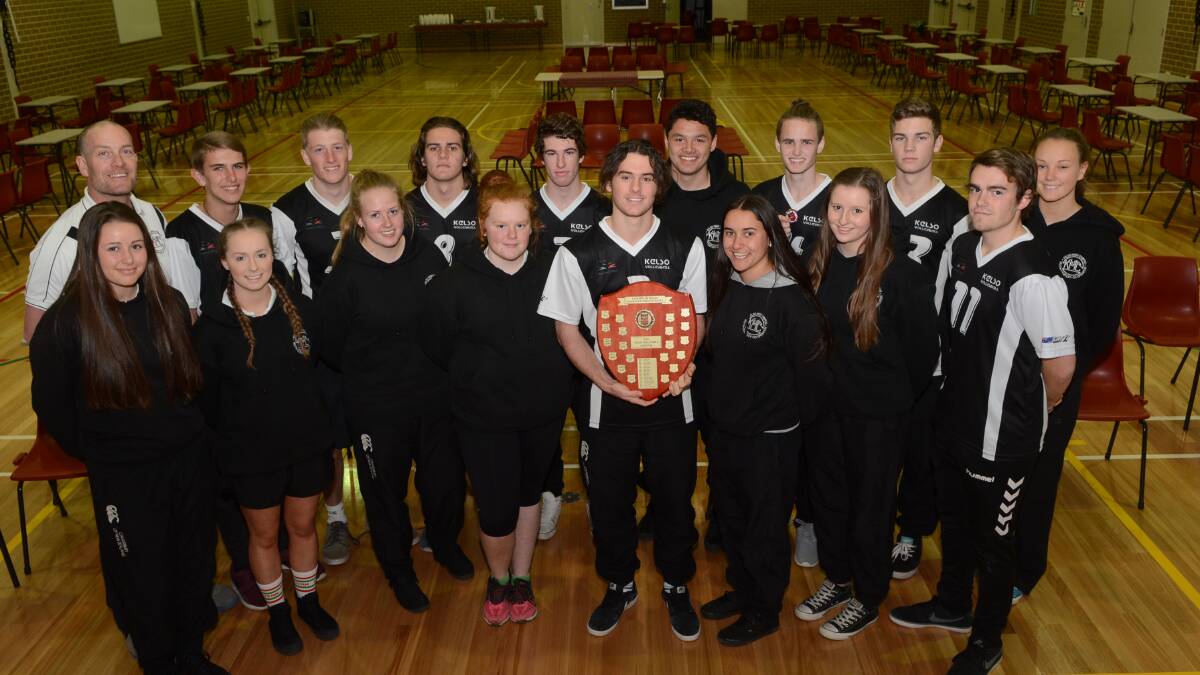 IT’S A KNOCKOUT: The two Kelso High volleyball teams which attended the recent NSW Combined High Schools Knockout impressed, with the boys outfit winning. Photo: PHILL MURRAY 	073015pkelso1