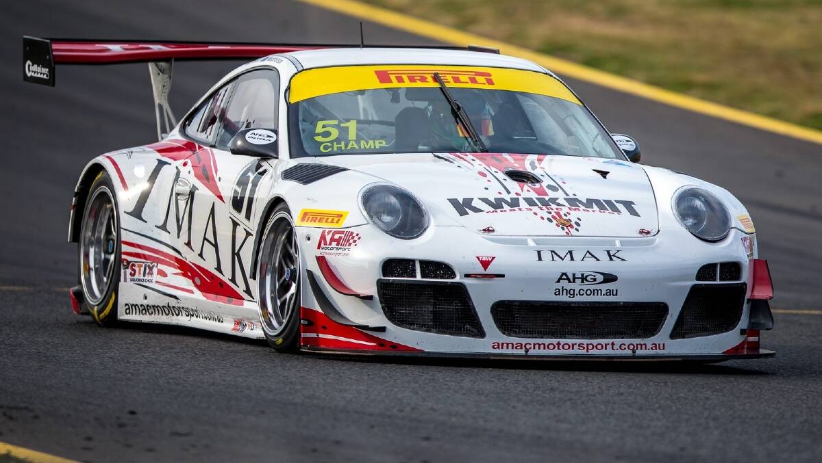 BACK ON TRACK: Bathurst driver Brad Shiels will return to GT racing this weekend as he competes at Phillip Island.