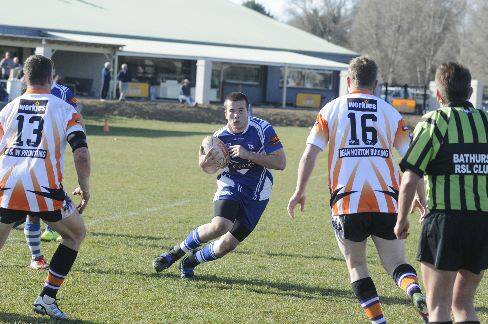 LONG SERVICE: After 18 years in blue and white, Luke Single has moved from St Pat's to the Western Suburbs Rosellas in Newcastle for 2015. Photo: CHRIS SEABROOK 	081212cpats4