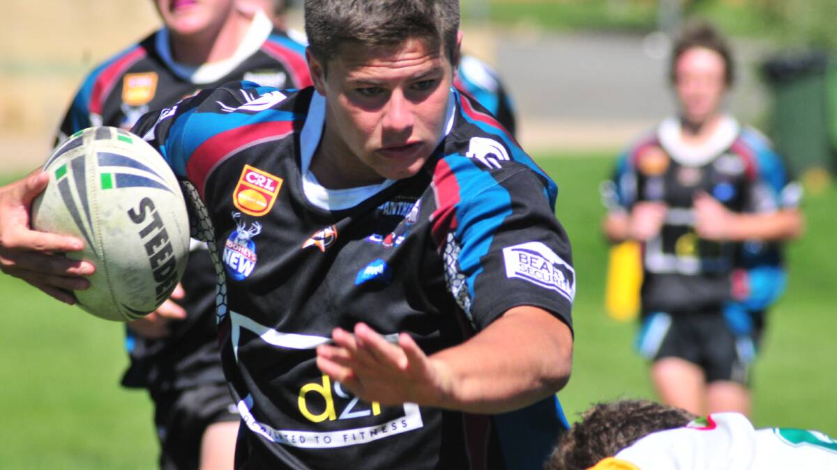 YOUTH: Blake Lawson is one of a number of young players that coach John Fearnley hopes will be able to help Panthers to success at this weekend’s knockout. 	0310final10