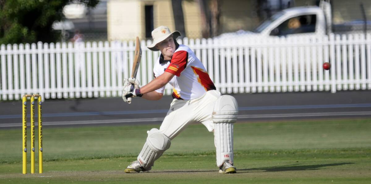 HUGE IMPACT: Andrew Best has already made an impression with his new club, smacking 198 runs in his first three knocks for ORC. Photo: CHRIS SEABROOK 	102514corc2a