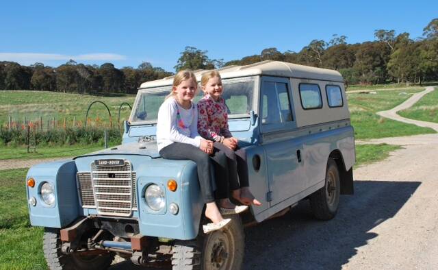 SENTIMENTAL VALUE: This light blue Land Rover, which has been in Lyn Isles’
family for decades, was stolen from a property at Porters Retreat on December 19. 	123014rover