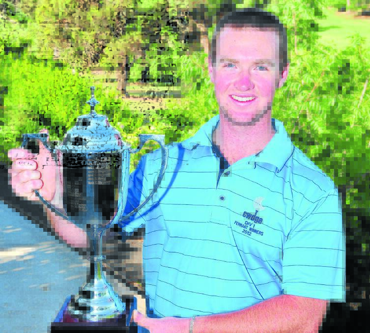 CHASING A TREBLE: After winning the 2012 and 2013 Wentworth Golf Club Open tournaments, Bathurst golfer Jarryd Bird will be back at the Orange course this weekend aiming for another title defence.	 1202wentyopen1