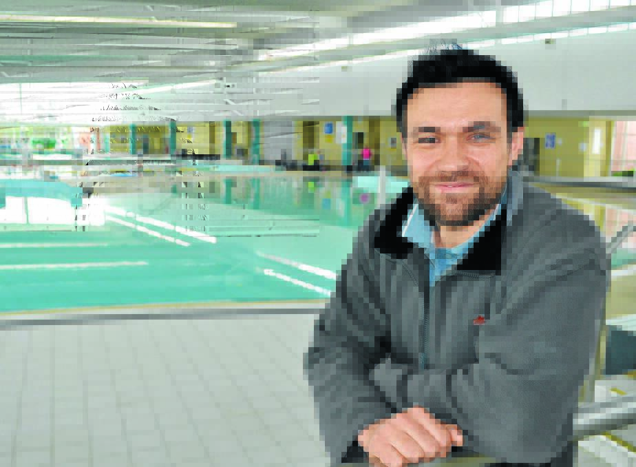 MR AVERAGE: Bathurst Aquatic Centre manager Oliver Barclay is close to Mr Average in the region according to new Australian Bureau of Statistics figures.
