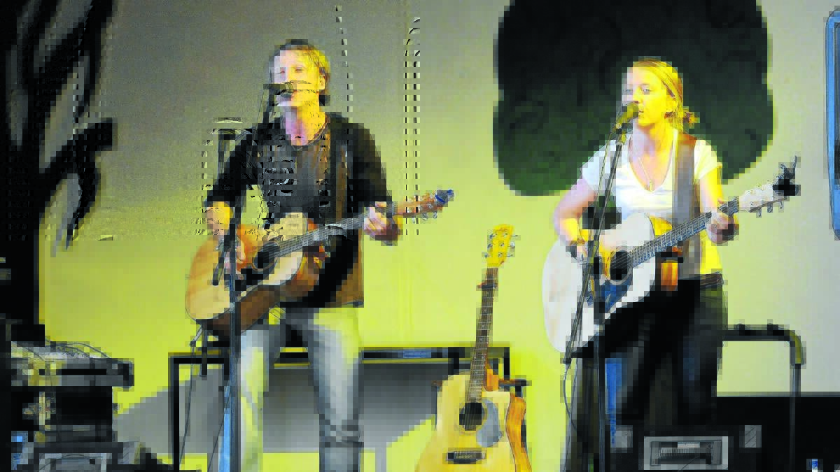 COUNTRY TALENT: Oberon siblings Mickey and Clancy Pye have rocked the Tamworth Country Music Festival this week. Photo: PHILL MURRAY 131213ppye