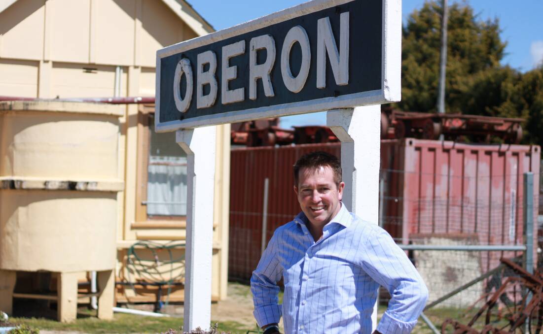 CONCERNS: Local Government Minister Paul Toole says Oberon Council’s limited revenue needs to be spent carefully. 	120815tooleoberon