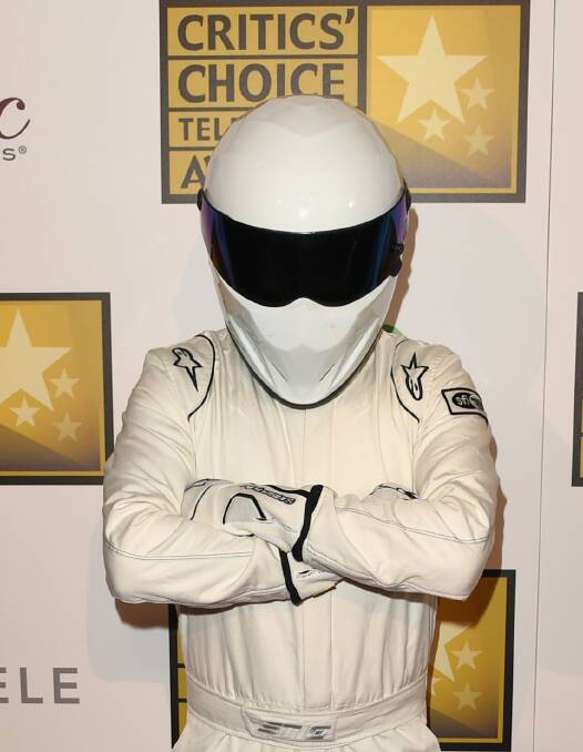 ON HIS WAY: Ben Collins, who played The Stig, is coming to Bathurst.
