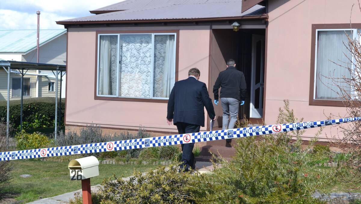 INVESTIGATION: Police were called to a home in Oberon last month after reports a three-year-old boy had been badly hurt. A man accused of the manslaughter of the child faced a bail hearing yesterday. 	080414nmoberonboy6
