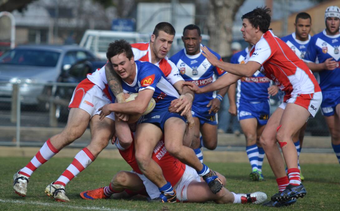 CONCLUSION: Nick Millar and St Pat’s will round out their Group 10 premier league regular season playing away to minor premiers Orange CYMS today. Photo: ALEXANDER GRANT 080115agpats4
