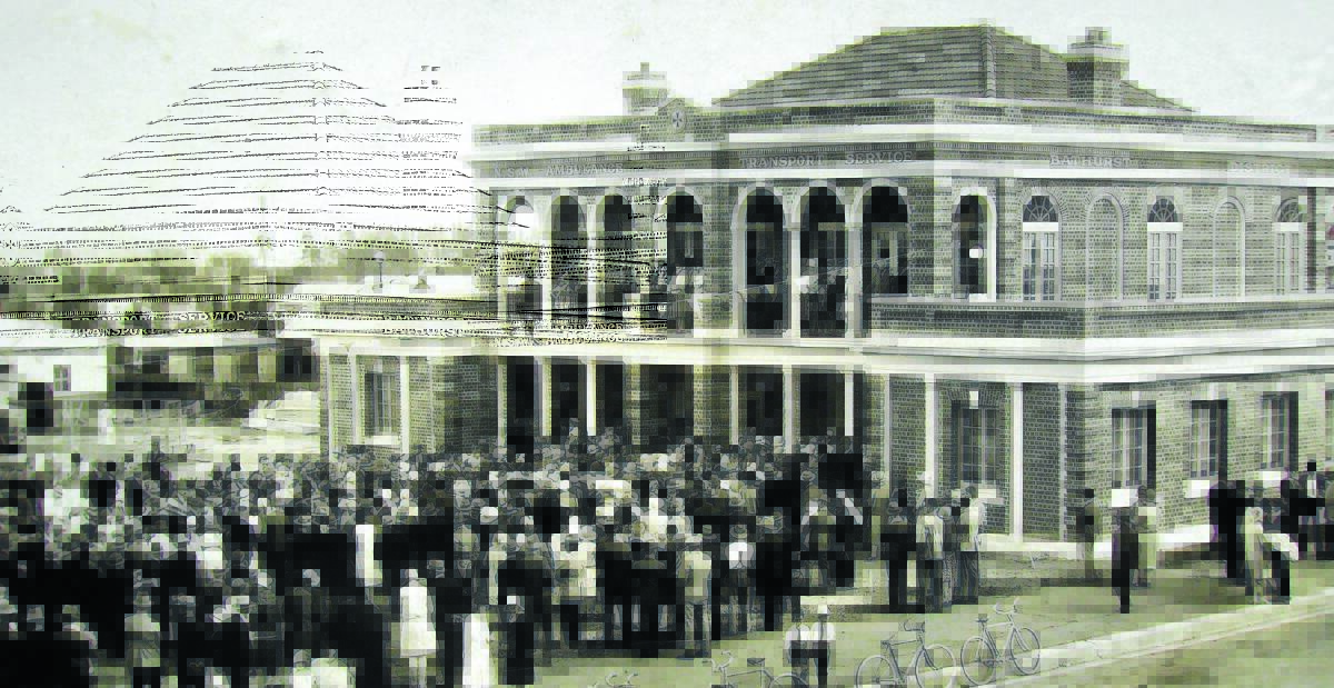 OPENING DAY: Big crowds turned out for the official opening of the Bathurst ambulance station in 1928. Now there is a push to have it returned to the community.