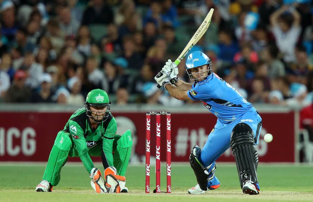 CRACKING START: Tim Ludeman was on another level during the Adelaide Strikers’ start to the Big Bash League, while Bathurst batsman Jono Dean had to be content with watching from the dugout. 121914ludeman

