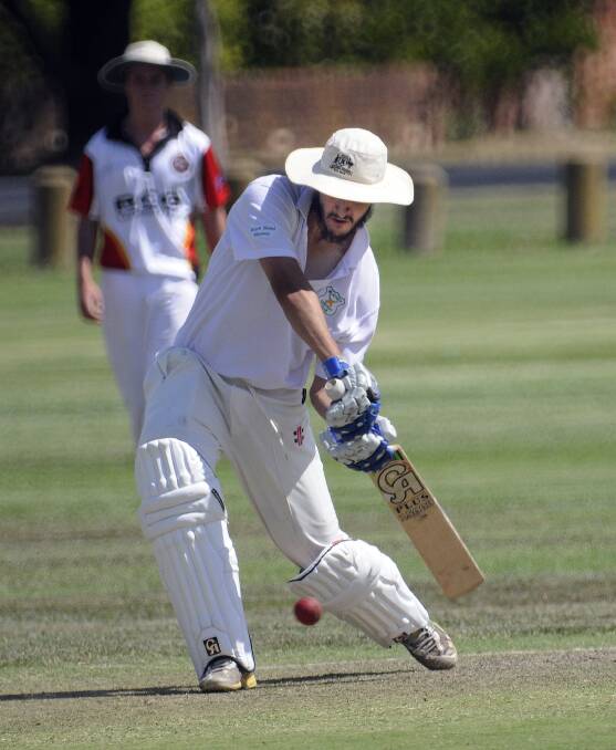 CENTURION: Jameel Qureshi’s unbeaten 102 yesterday helped Bathurst to an SCG Cup win over Parkes, breaking a four-game losing streak against the Lachlan Council side. 020114ojameer